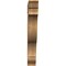 Ekena Millwork Funston Traditional Smooth Bracket, Western Red Cedar, 5 1/2"W x 40"D x 40"H BKT06X40X40FST01SWR - alternate 4